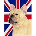 thumbnail image 1 of Bouledogue Français avec Drapeau Britannique Taille Jardin, 1 of 1