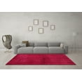 thumbnail image 3 of Ahgly Company Indoor Rectangle Abstract Pink Modern Area Rugs, 5' x 8', 3 of 4