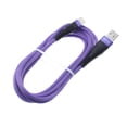 thumbnail image 4 of 10ft USB Cable Purple for OnePlus 11 5G/12 5G/12R 5G/13/13R - Type-C Charger Cord Power Wire USB-C Long, 4 of 6