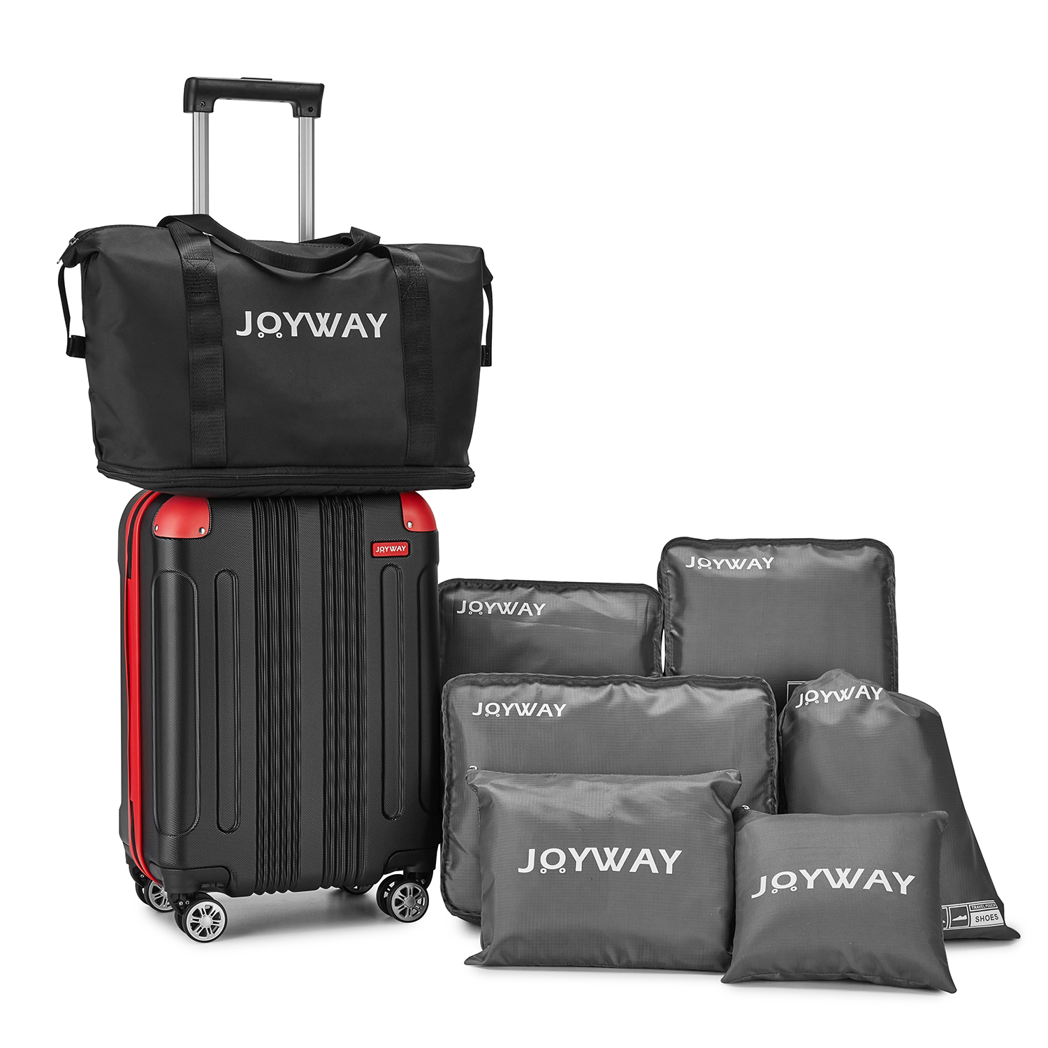 Joyway Carryon Luggage,22x14x9 Airline Approved, Rolling Luggage with