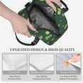 thumbnail image 3 of Naloa Camp In The Forest Print Lunch Bag for Women & Men Insulated Lunch Box or Cooler Lunch Tote Bags for Work, Travel, Outdoor, 3 of 5