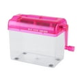 thumbnail image 3 of YOUTHINK Anti-Slip Portable Durable Hand Crank Shredder, Strip Cut Shredder, Assorted Colors, 3 of 3
