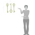 thumbnail image 2 of Antique Skeleton Keys Removable Home Wall Decal Stickers, 2 of 4