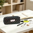 thumbnail image 5 of Hyknon Large Capacity Pencil Case, Glitter Zipper Pencil Pouch with Sequins, Cute Aesthetic Pencil Bag for Office Classroom Stationery Storage Supplies, 5 of 7
