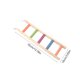 thumbnail image 3 of Juguete de escalera de madera para pájaros con gimnasio de actividades colgante, multicolor, accesorios para jaulas de aves pequeñas para trepar, morder, hacer ejercicio y jugar., 3 of 6
