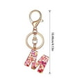 thumbnail image 2 of BAYAIXZ Resin English Letter Glue Jewelry Popular Butterfly Pendant Love Sequin Keychain (F,A), 2 of 5