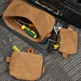 thumbnail image 3 of Waxed Canvas Tool Pouches 3 Pack for Efficient Hardware Storage Tool Organizers, 3 of 11