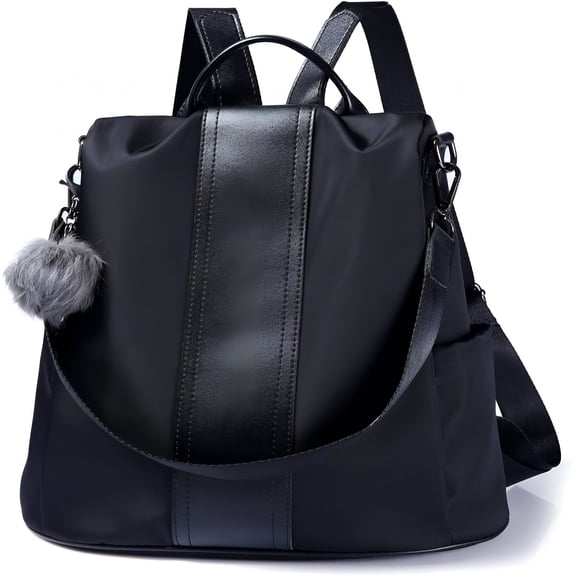 AOMRCOL Women Backpack Purse Waterproof Nylon Anti-theft Rucksack Lightweight Shoulder Bag