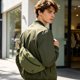 thumbnail image 5 of Casual Canvas Waist Bag For Men Multi Pocket Adjustable Strap Crossbody Sling Bag Lightweight Chest Pack For Daily Commute Travel Work And Outdoor Use, 5 of 6