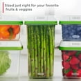 thumbnail image 5 of Rubbermaid 275519 18.1 Cup Food Produce Saver, Green - Large, 5 of 6