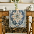 thumbnail image 3 of AUQ Table Runner,Bohemian Style Design Table Cloth,Advanced Digital Printing Technology Table Runners,33*180cm,Style2, 3 of 4
