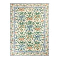 thumbnail image 7 of SORONO KATE 10'x14' Floral Area Rugs for Living Room, Machine Washable Oriental Vintage Distressed Non Slip Soft Indoor Area Carpet, Cream, 7 of 7
