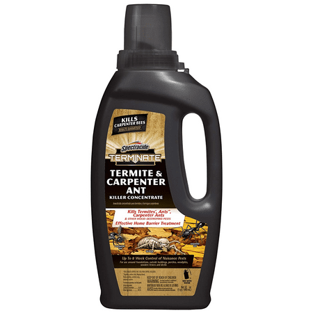 Spectracide Terminate Termite & Carpenter Ant Killer Concentrate, 32-fl (Best Way To Get Rid Of Carpenter Ants)