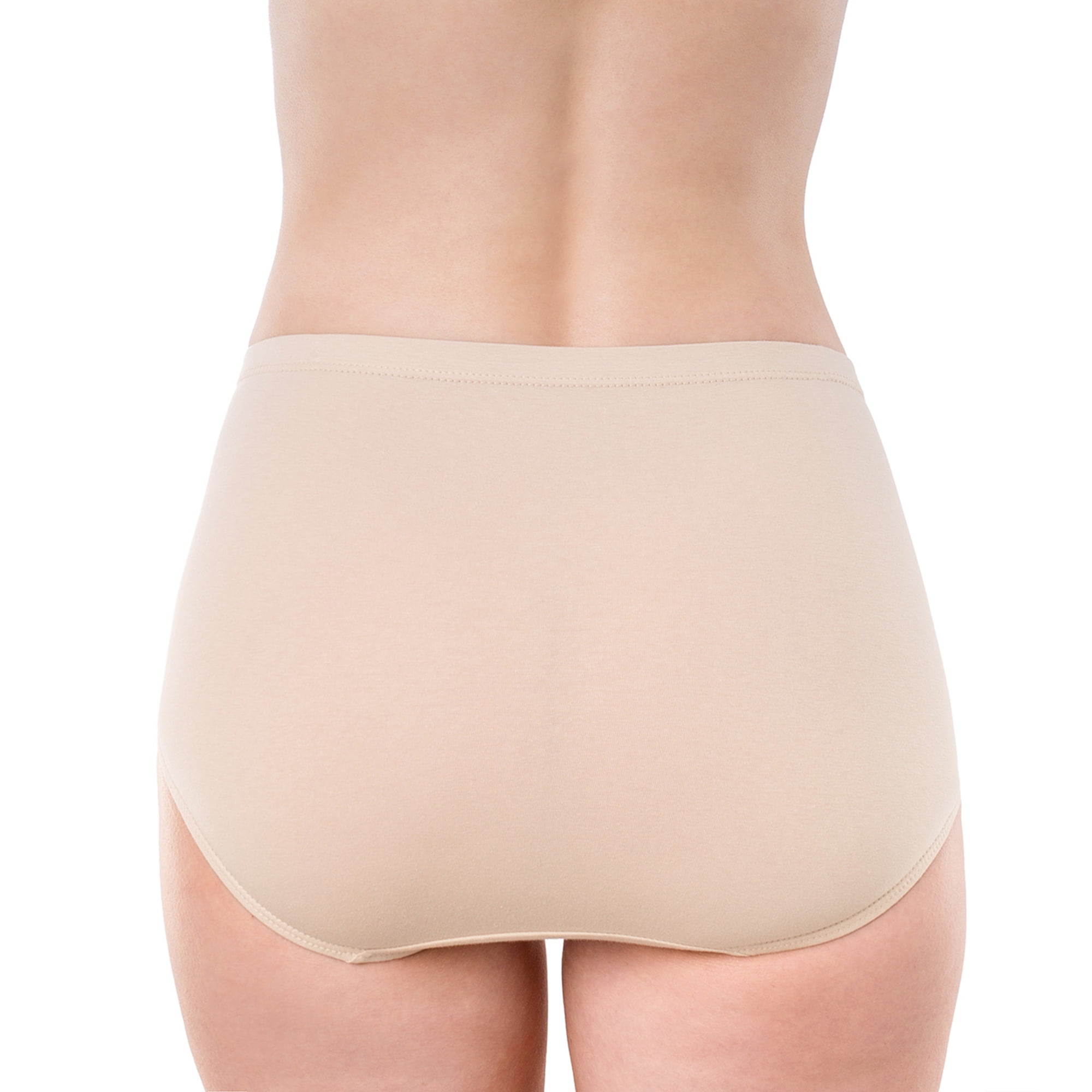 Cotton Essentials Full High Cut Brief