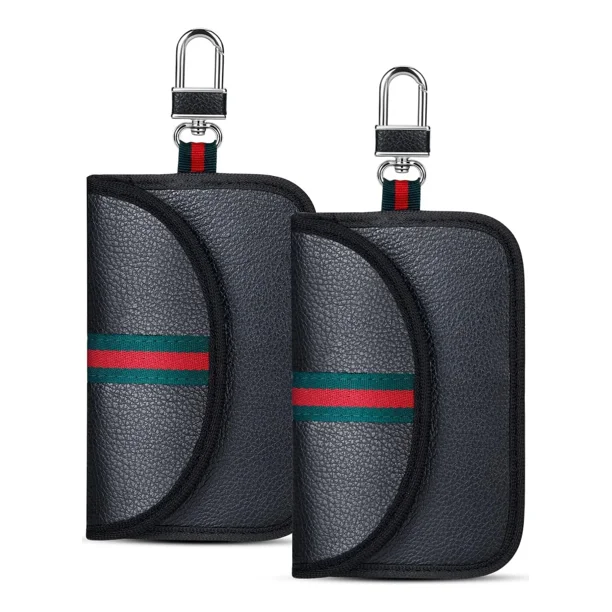 Funda para llavero de dos piezas, funda para llavero, funda sin llave con bloqueo de señal, funda antirrobo inteligente, funda para coche
