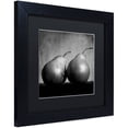 thumbnail image 2 of Trademark Fine Art "Coqueteo Peras" Canvas Art by Moises Levy Black Matte, Black Frame, 2 of 2