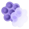 thumbnail image 1 of 7 Trous Silicone Oeufs Moules Réutilisables Récipient de Stockage Plateau Alimentaire, 1 of 8
