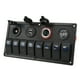 thumbnail image 1 of Panel de interruptor basculante para coche, interruptor basculante para barco, panel de interruptor basculante para barco, interruptor de palanca USB dual, funcionalidad de alta precisión, 1 of 10