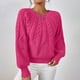 thumbnail image 3 of Suéteres casuales para mujer Suéteres con cremallera para mujer Suéteres para otoño e invierno Suéteres con estampado para mujer, 3 of 5