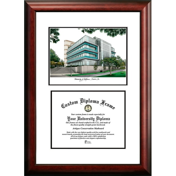 University of California, Irvine 8.5" x 11" Scholar Diploma Frame