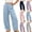 Blue, variant on Fancifize Barrel Pants for Girls Casual Mid Rise Wide Leg Sweatpants Kids Workout Loose Trousers 1-15 Years