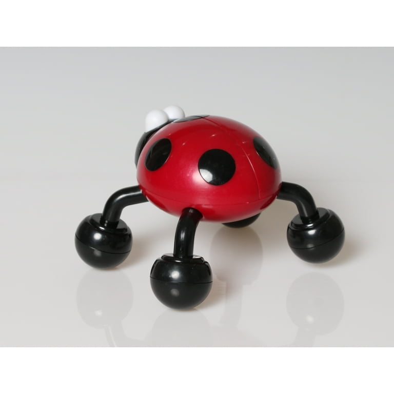 Electric Dancing Ladybug Massager, Size: 5 x 5, Red