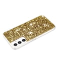 thumbnail image 4 of For Samsung Galaxy A05S Case,Cute Glitter Bling Twinkle Stardust with Drop Protection Shockproof Soft TPU Slim Flexible Phone Case Girls/Women Protective case for Samsung A05S,Gold, 4 of 6