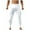 Mens Pants White, variant on Compression Pants for Men Stretchy Slim-Fit Quick-Dry Running Leggings Trousers Mens Casual Solid Color Elastic Waist Athletic Yoga Pant