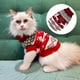 thumbnail image 5 of Suéter cálido para perros, ropa para perros y gatos, suéter navideño para mascotas, suéter suave y grueso para mascotas, cuello alto de punto para gatos y perros en climas fríos, rojo, 5 of 5