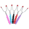 thumbnail image 2 of ZPSHYD Roasting Forks, 5Pcs Telescoping BBQ Marshmallow Hot Dog Skewers Forks Roasting Sticks Camping Barbecue Accessories, 2 of 8
