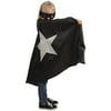 100% Polyester Black Cape and Felt Mask for Pretend Play..., By Constructive Playthings Ship from US