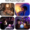 thumbnail image 4 of Night Light for Children, USB Rechargeable Bedside Lamp, Baby Night Light with Dimmable Warm Light & 7 Color Light, 4 of 5