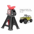 thumbnail image 3 of 4PCS RC Mini Jack Stands, 1/24 Réglable en Alliage d'Aluminium Échelle Jack Stand Set pour SCX24 RC Voiture Métal Jack Stand Jack Stand RC Voiture Simulation Jack Stand Jack Stand RC Jack Stand, 3 of 8