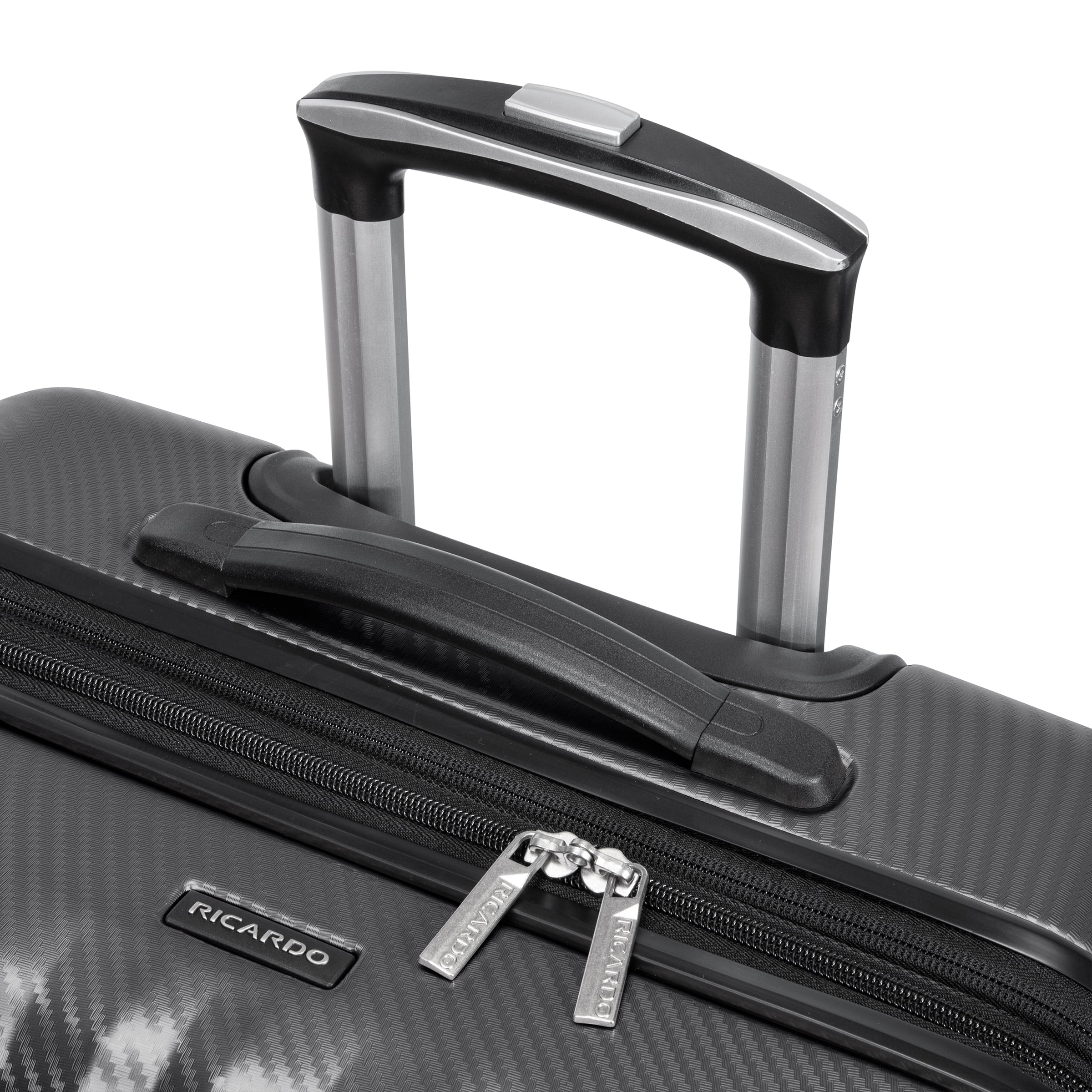Ricardo Beverly Hills Anchor Bay Hardside 29" Expandable Checked Spinner Luggage, Charcoal