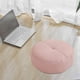 thumbnail image 5 of Cojín de suelo redondo decorativo para meditación. Rosa, 5 of 8
