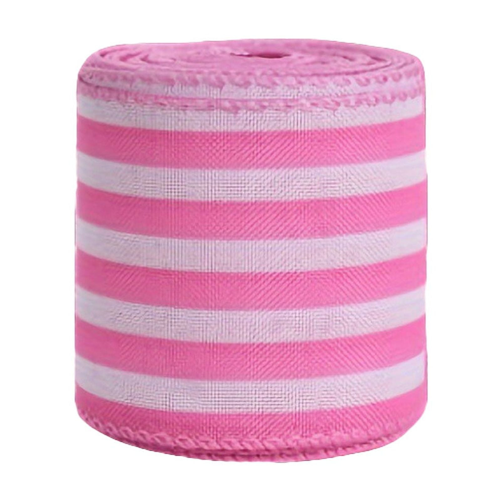 Colorful Plaids Fabric Ribbon 2.5 Inch x 5 Yards Spring Craft Ribbon for Easter Bow Making DIY, Decorative Gift Wrapping Ribbon for Wreath Crafts and Spring DIY Wrapping Supplies, 6 Rolls