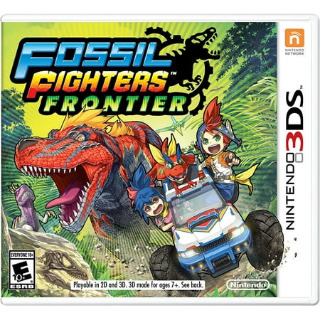Fossil Fighters Frontier, Dig up fossils, revive, and battle them. By