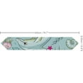 thumbnail image 3 of SKYSONIC Table Runner Dolphin and Jellyfish Washable Table Cloth Runner for Holiday Home Wedding Table Top Decoration 13x90 Inches, 3 of 3