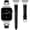 Black/Silver, variant on ANTHOUSE Leather Band Compatible with Apple Watch Bands for Women, Dressy Fancy Strap for iWatch Series 11/10/9/8/7/6/5/4/3/2/1/se