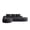 Black-1, variant on Sailvan 108.5" Modern Curved Chenille Sectional Sofa, Modular L-Shaped Couch with 3 Pillows Grey