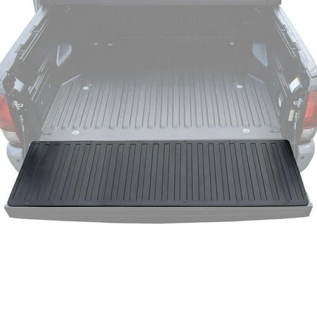 BDK Heavy-Duty Utility Truck Bed Tailgate Mat - Thick Rubber Cargo Liner for