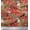 Dark Peach, variant on Soimoi Cotton Duck Fabric Leaves & Lemur Animal Print Fabric by The Yard 42 Inch Wide