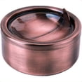 thumbnail image 1 of QUTETN Smokeless Metal Ashtray with a Lid cover for Cigarettes Windproof Outdoor Ashtrays Can Patio Outdoor Indoor Decorative Fancy Ash Tray, 1 of 4