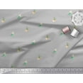 thumbnail image 2 of Soimoi Gray Modal Satin Fabric Cactus With Conical Pot Tree Print Sewing Fabric Yard 42 Inch Wide, 2 of 3