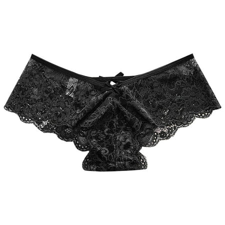 

Panties For Women Lace Panties Low Waist Panties Fully Transparent Seamless Briefs