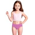 thumbnail image 5 of Girls Bikini Bottoms UPF 50+, Printed or Solid Girls Swim Bottoms, 5 of 8