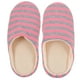 thumbnail image 1 of GOOHOCHY Pantuflas unisex de interior con rayas cálidas, de algodón, para otoño e invierno, para hombre y mujer, talla 38/39 (rosa), 1 of 8