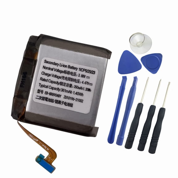 New Battery EB-BR890ABY For Samsung Galaxy Watch 4 Classic 46mm SM-R890 R890N SM-R895U , 44mm SM-R870 SM-R875 SM-R875U