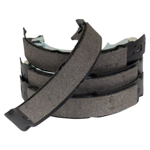 TRQ Rear Parking Brake Shoe Set Fits Select 1999-2005 Hyundai Sonata 2001 XG300 2002-2005 XG350 2001-2006 Kia Optima 2010-2013 Soul