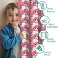 thumbnail image 3 of Blackout Kids Curtains,Pink Cartoon Unicorn Pattern Childrens Insulated Curtains Set Of 2,Bedroom Essentials,Toddler Room Decor 42"x63", 3 of 5